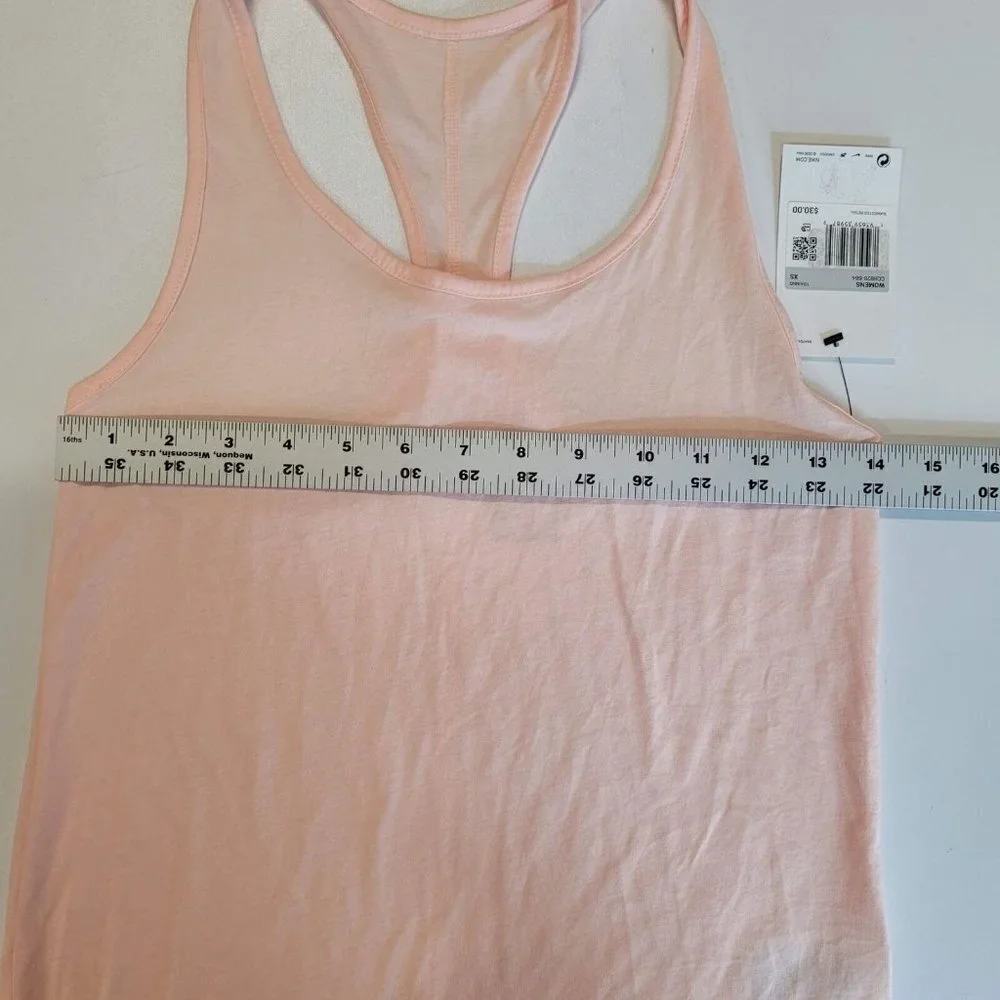 Nike Women's‎ Yoga Tank Top Shirt Washed Coral Size XS NWT